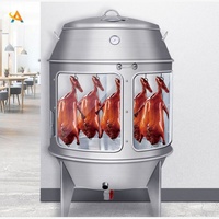 Rôtissoire commerciale automatique de four de poulet et de canard de haute qualité nouvel équipement de Restaurant en acier inoxydable chinois 220v