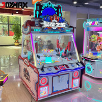 Joymax Çok Satan Jetonlu Eğlence Merkezi Oyun Salonu Yıldız Şehri İtmeli Oyuncak Makinesi Dört Kişilik Mini Pençe Vinç
