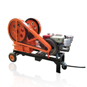 เครื่องบดหินแกรนิตแบบกรามประสิทธิภาพสูง ห้องบดละเอียด ใช้เครื่องยนต์ดีเซล สำหรับหินบะซอลต์ขนาดเล็ก ราคาประหยัด - Product Image 2