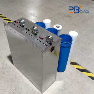 Sistema <span class=keywords><strong>de</strong></span> filtro <span class=keywords><strong>de</strong></span> <span class=keywords><strong>agua</strong></span> OEM <span class=keywords><strong>para</strong></span> toda <span class=keywords><strong>la</strong></span> <span class=keywords><strong>casa</strong></span> <span class=keywords><strong>para</strong></span> el mercado <span class=keywords><strong>de</strong></span> EE. UU. 3 etapas 20 pulgadas BB con PP y filtro <span class=keywords><strong>de</strong></span> carbono <span class=keywords><strong>para</strong></span> filtración <span class=keywords><strong>de</strong></span> <span class=keywords><strong>agua</strong></span> <span class=keywords><strong>de</strong></span> uso doméstico - Product Image 1