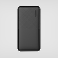 Batterie externe portable 10000mAh, double USB Type-C, chargeur rapide, ultra-mince, pour téléphone portable
