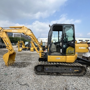 Excavatrice d'occasion Kobelco SK55 SK55SR, 5 tonnes, <span class=keywords><strong>haute</strong></span> qualité, boîte de vitesses et pompe japonaises d'origine, matériel de construction, vente chaude à prix bas - Product Image 1