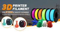 Filament plastique PLA pour imprimante 3D OEM/ODM, matière première 1,75 mm, consommable plastique PLA pour impression 3D FDM