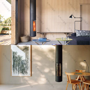 <span class=keywords><strong>Chimenea</strong></span> colgante contemporánea <span class=keywords><strong>ecológica</strong></span> giratoria de 360 °, atomización 3D de acero suspendido de 426mm para uso interior moderno - Product Image 3