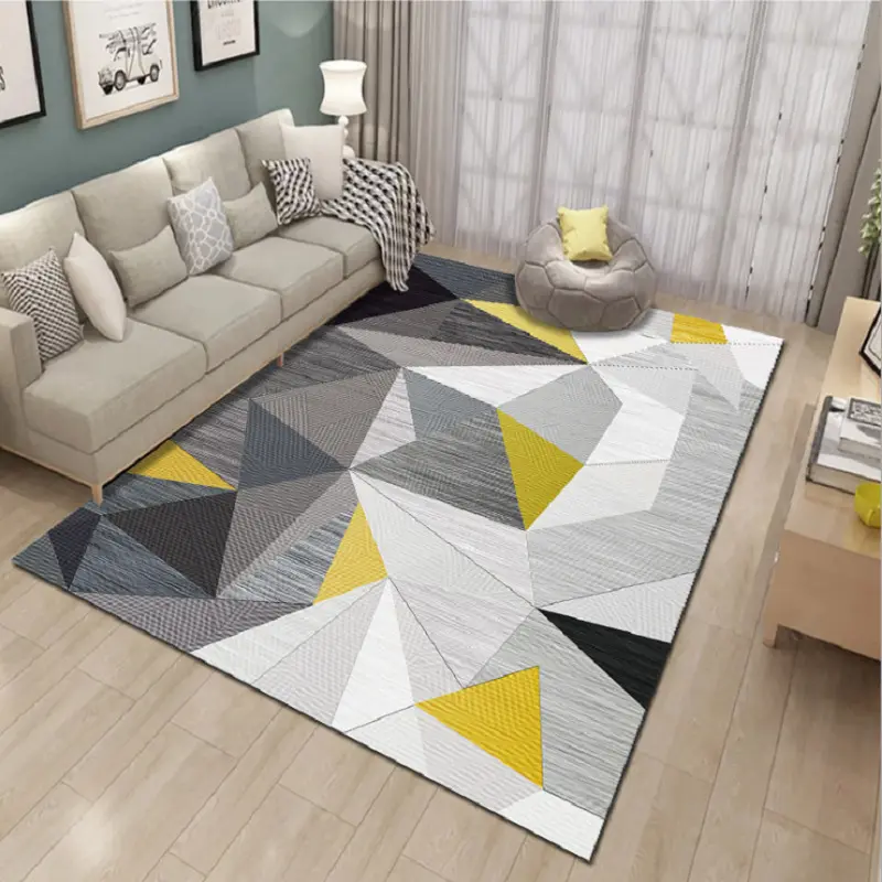 Bestselling Nordic Modern Carpet Geometric Sofa Coffee Table Abstract Rug