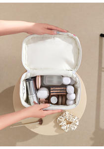 Bolsa de cosméticos portátil ecológica Estilo de moda para <span class=keywords><strong>neceser</strong></span> Cuidado DE LA PIEL Cremallera Venta al por mayor Estuche transfronterizo - Product Image 6