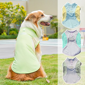 Chaleco Casual de Poliéster y Seda de Hielo para Mascotas, Primavera-Verano, Camiseta Refrigerante con Protección Solar para Perros Pequeños, Medianos y Grandes - Product Image 1
