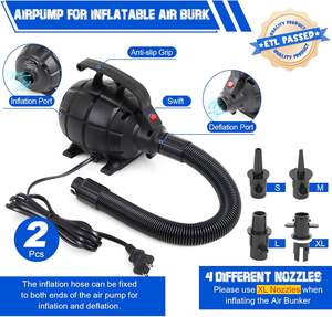 Ensemble de bunkers gonflables pour tir à l'arc et paintball, pliable, imperméable, en PVC, 5'Lx3'Wx6'H, obstacles portables pour jeux de tir en extérieur pour équipe - Product Image 4