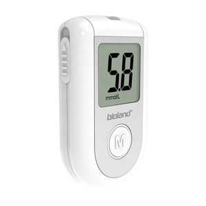 Nouvel arrivage Bon marché Clinique Approuvé Lecteur de Glycémie Adopter Glucose Oxydase Méthode Anti-interférence - Product Image 3