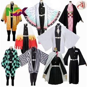 18 styles de vêtements Demon Slayer <span class=keywords><strong>Tanjiro</strong></span> Nezuko Cosplay Anime japonais Cadeaux d'Halloween et de Noël Costumes d'anime - Product Image 1