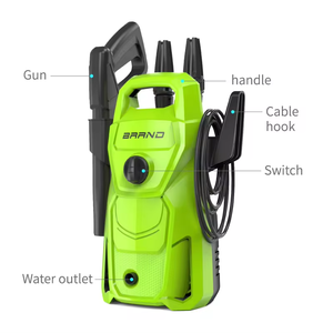 มอเตอร์ทรงพลัง 800 <span class=keywords><strong>วั</strong></span>ตต์ แรงดันสูง 150 บา<span class=keywords><strong>ร์</strong></span> เครื่องฉีดน้ำแรงดันสูงแบบตั้งตรง สำหรับล้างรถและทำความสะอาดบ้าน แรงดันไฟฟ้า 220 โวลต์ - Product Image 5