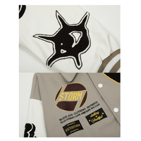 Hip Hop Baseball Vestes Streetwear pilote Veste Hommes Marque Survêtement Casual Lettre Broderie Personnalisé Bomber Vestes et Manteaux
