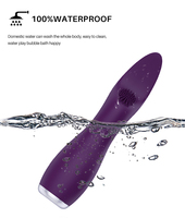 Hot Selling Electric Sexspielzeug für Erwachsene-Weiblicher G-Punkt-Vibrator aus Silikon mit 10-Gang-, Heiz-und Mute-Simulation