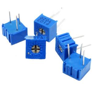 10K Potentiometer 3362P 103 10K โอห์มตัวแปรตัวต้านทานปรับ Single Turn Cermet Trimmer <span class=keywords><strong>Trimpot</strong></span> <span class=keywords><strong>3362</strong></span> 10K โพเทนทิโอมิเตอร๋ - Product Image 6