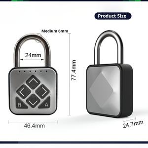 <span class=keywords><strong>Cadenas</strong></span> intelligent en alliage de zinc et acier inoxydable, étanche IP67, connectivité extérieure, <span class=keywords><strong>cadenas</strong></span> intelligent - Product Image 5