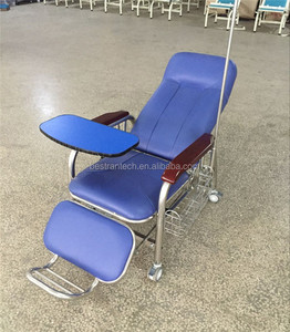 BT-TN003 Chaise <span class=keywords><strong>de</strong></span> transfusion Bestran, vente en gros d'usine, structure en acier inoxydable avec <span class=keywords><strong>table</strong></span> à manger - Product Image 4
