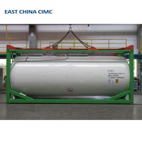20FT T11 UN T14 Conteneurs de réservoir de stockage ISO de liquide cryogénique Conteneur de carburant diesel à essence Réservoir ISO