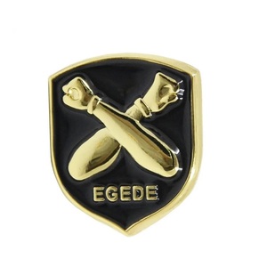 Usine en gros pas cher prix mignon dessin animé plaqué or métal sérigraphie émail dur épinglette - Product Image 6