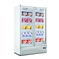 -22度低温直立冷凍庫アイスクリーム冷凍庫直立冷凍ショーケース