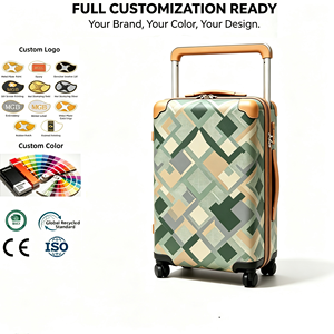 <span class=keywords><strong>Valise</strong></span> de voyage en similicuir personnalisée, durable, imperméable, avec roulettes silencieuses multidirectionnelles, pour <span class=keywords><strong>cabine</strong></span> - Product Image 1