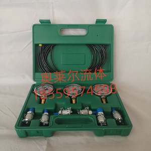 ชุดเกจวัดแรงดันไฮดรอลิกแบบพกพา พร้อมเกจวัดและสายยางสำหรับทดสอบรถขุด - Product Image 2