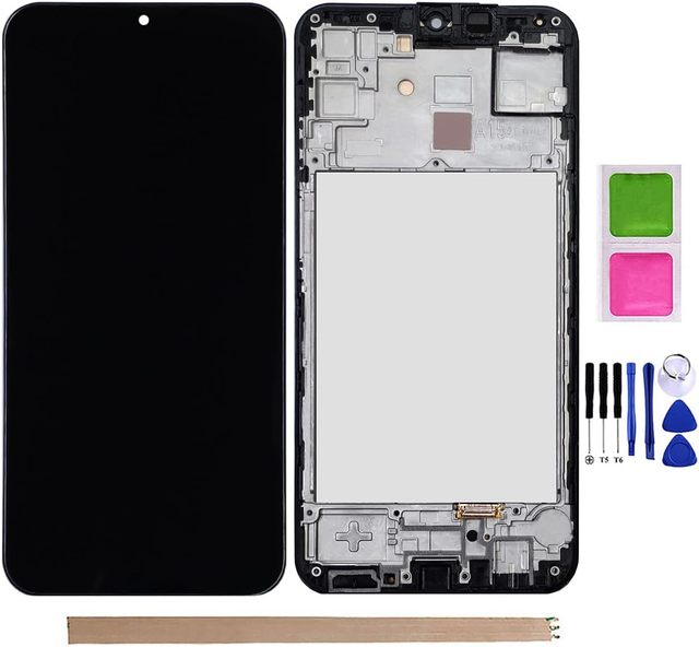 LCD Screen Replacement A15 LCD Display Touch Digitizer Assembly with Frame for Samsung Galaxy  A15 5G A156