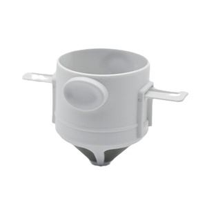 Filtre à café télescopique double couche anti-goutte en acier inoxydable 304 Little Angel pour extérieur et entonnoir - Product Image 5