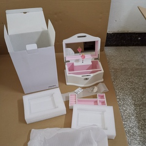 Оптовая продажа: винтажная музыкальная шкатулка-балерина, высококачественная деревянная музыкальная шкатулка для украшений для девочек, органайзер для ювелирных изделий, оптом - Product Image 6