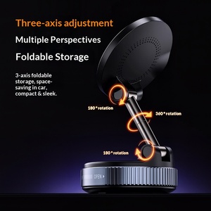 Soporte Magnético Giratorio para <span class=keywords><strong>Teléfono</strong></span> Móvil con Adsorción al Vacío, Cargador Inalámbrico para Coche, Soporte para Salpicadero - Product Image 6