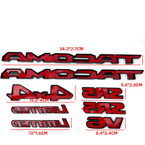 สติ๊กเกอร์ติดรถยนต์ลายดำด้านสำหรับตกแต่ง <span class=keywords><strong>Toyota</strong></span> TACOMA V6 รุ่นดัดแปลง  ครอบคลุมทั้งคัน  สำหรับรถกระบะ Tacoma V6 LIMITED SR5 4X4 - Product Image 4