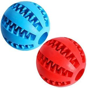 OEM ODM Tough Durable Natural Rubber Teeth Cleaning Interactive Ultra Pet <b>Dog</b> Chew <b>Ball</b> Toy Customized Color Logo Indoor/Outdoor - Product Image 1