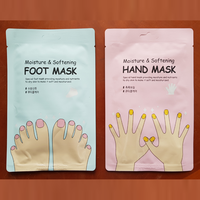 MJCARE PREMIUM PACK SOIN MAINS ET PIEDS Masque hydratant et adoucissant pour les mains, soin pour peaux sèches avec formule nourrissante