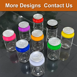 Pegatinas personalizadas Tamaño de viaje 3,5g Contenedor de latas de refresco para dulces para alimentos de bebé de chocolate Tapa superior de rosca duradera Logotipo personalizado - Product Image 6