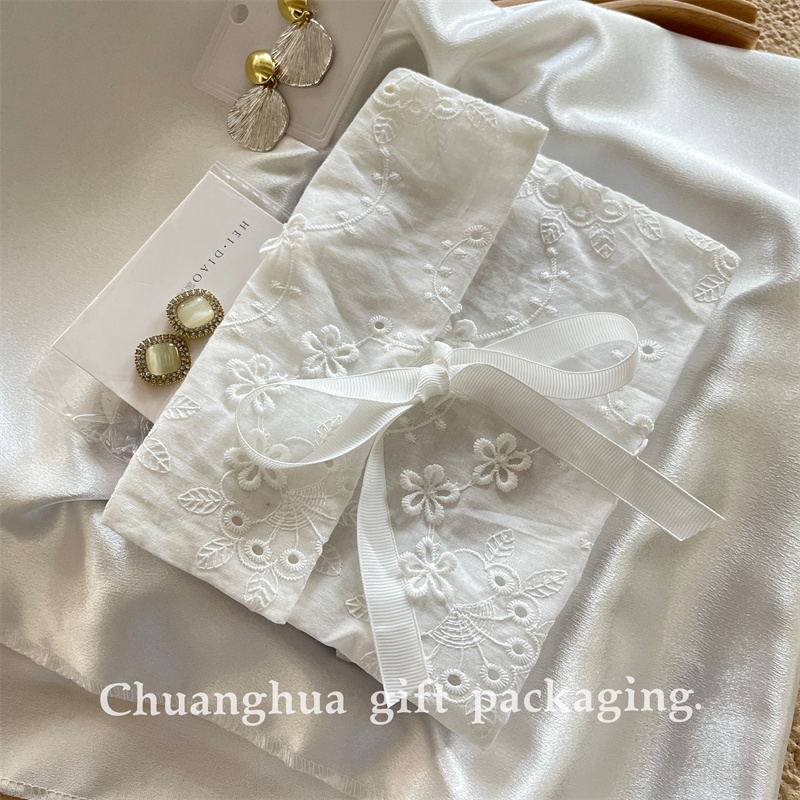 jewelry pouch packaging lace