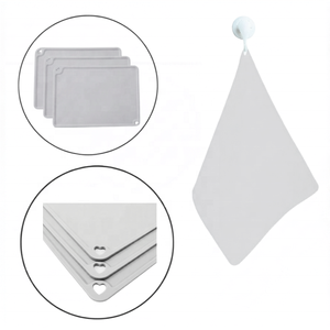 Tapis d'alimentation pour chien en silicone écologique - Imperméable et de qualité alimentaire, forme rectangulaire, imprimé animal, grande taille, accessoires pour animaux de compagnie - Product Image 2
