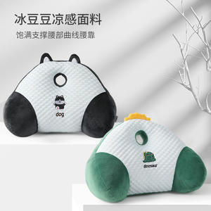 เบาะรองหลังรูปตัวยูลายการ์ตูนอนิเมะ สำหรับเก้าอี้สำนักงาน เตียงนอน  พร้อมฟังก์ชั่นทำความเย็นด้วยน้ำแข็ง  ให้ความสบายสำหรับหลังและศีรษะ - Product Image 5