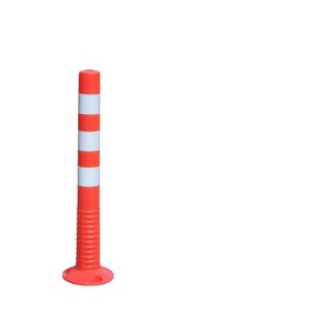 Bolardos de Tráfico Angcheng de 77 Pulgadas, Postes Reflectantes Elásticos para Carreteras, Divisores de Carriles de Advertencia, Postes de PE Resistentes a Impactos - Product Image 3