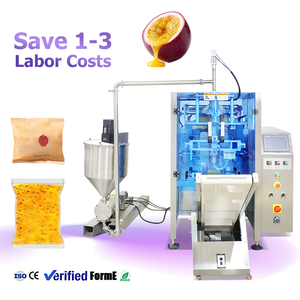 Machine d'emballage verticale automatique pour confiture de fruit de la passion, facile à entretenir, avec remplissage liquide - Product Image 1