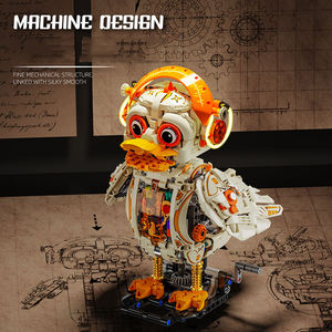 MJI 13103 Modèle de blocs à petites particules, Canard mécanique, Ensemble de jouets de construction en plastique créatif et éducatif, Vente en gros - Product Image 5