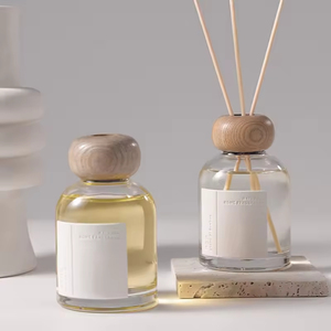 Diffuseur de parfum à bâtonnets Aikun 150ml, parfum d'ambiance haut de gamme européen, flacon en verre, longue durée, pour salon - Product Image 1