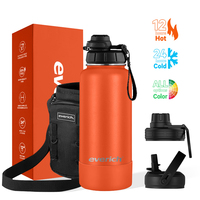 Botellas de Agua de Acero Inoxidable al Vacío de 32 oz en Oferta con Diferentes Termos para Beber Tapa con Cierre y Frasco Ecológico