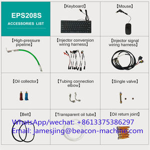 EPS208S uzman eps208 dizel yakıt common rail dizel enjektör tamir makinesi test tezgahı standı - Product Image 6