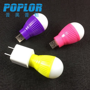 Poplor Led Night <b>Light</b> Usb Plug In Colorful <b>Globe</b> Shape Tap Control For Bedroom Desk Lighting Dc 5V - Product Image 3