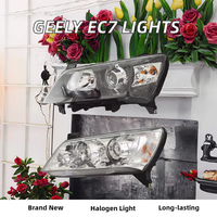 Conjunto de Faros Delanteros para GEELY Emgrand EC7 EC715 EC718 2009-2013 con Bombilla Halógena H1 de 12V, Nuevos, Iluminación Delantera