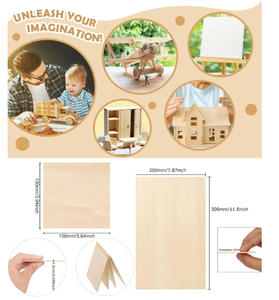 <span class=keywords><strong>Bois</strong></span> de tilleul personnalisé découpé au laser, artisanat fin inachevé, contreplaqué de tilleul, fabrication de modèles de <span class=keywords><strong>bricolage</strong></span>, gravure de contreplaqué de tilleul - Product Image 3