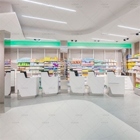 Petite réception moderne personnalisée Spa Salon de beauté Réception Magasin de détail médical Comptoir de bureau d'hôpital