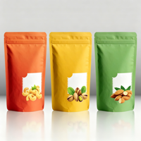 Sachet d'emballage alimentaire transparent en aluminium pour snacks, noix, fruits de mer séchés et bonbons