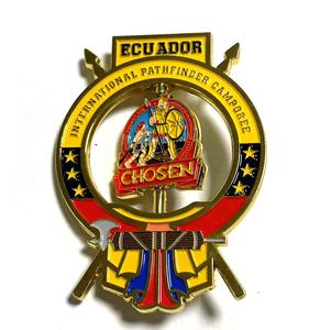 Épingles à revers en émail personnalisées pour le club Pathfinder de l'église du Septième Jour, camporee, badge choisi Hared - Product Image 3