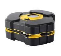 12v arrêt automatique numérique préfabriqué Portable Automobile gonfleur de pneu Mini pompe à air de pneu