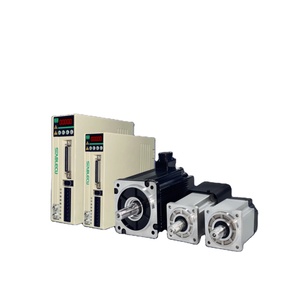 STABLECU CANopen beberapa mode 400W magnet <span class=keywords><strong>AC</strong></span> permanen <span class=keywords><strong>Motor</strong></span> Servo dan Kit Driver dengan rem <span class=keywords><strong>220V</strong></span> fase tunggal untuk industri